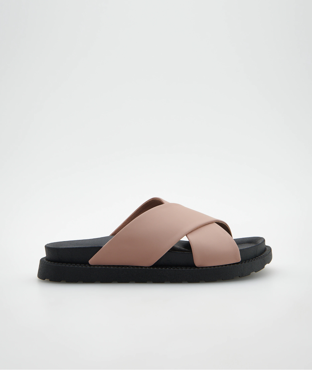 Faux leather Flip Flops